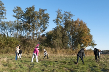 Yoga in de natuur