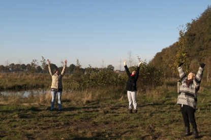 Yoga in de natuur